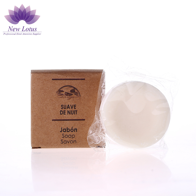 High Quality Hotel 25g 30g Soap Hotel Paper Pleated Wrapping Soap Eco Friendly Package