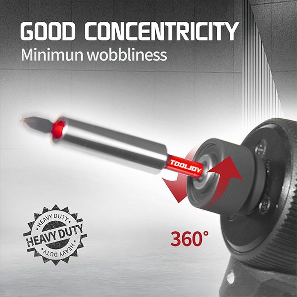 Tooljoy 1/4" Hex Shank Strong Magnetic Extension Socket Drill Bit Holder 60mm