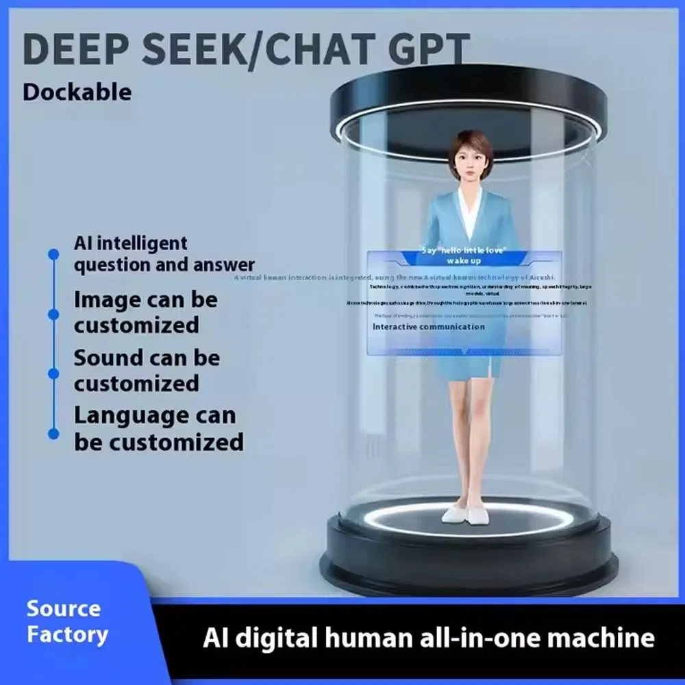 3D голографический дисплей для рекламы, проектор с пультом