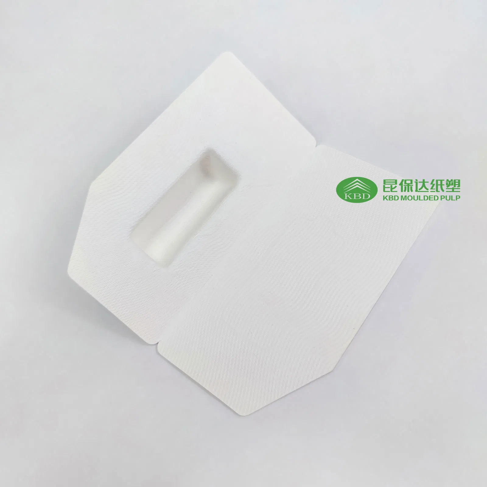 Kbd-Sustainable Lipstick Packaging Made From White Wet Pressed Pulp with Silk Printing