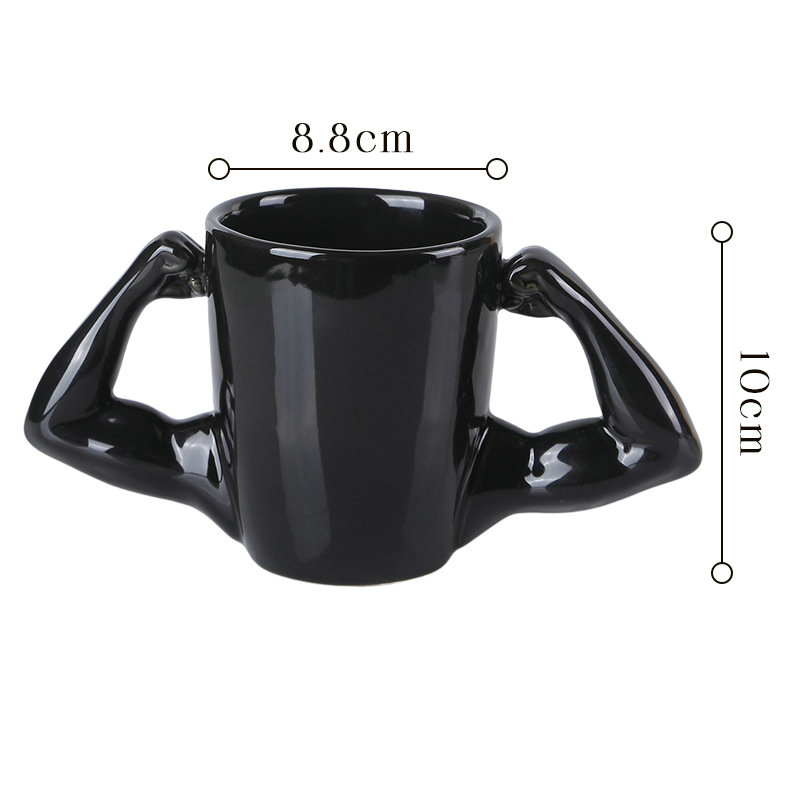 Кружка Халк с ручкой-бицепсом