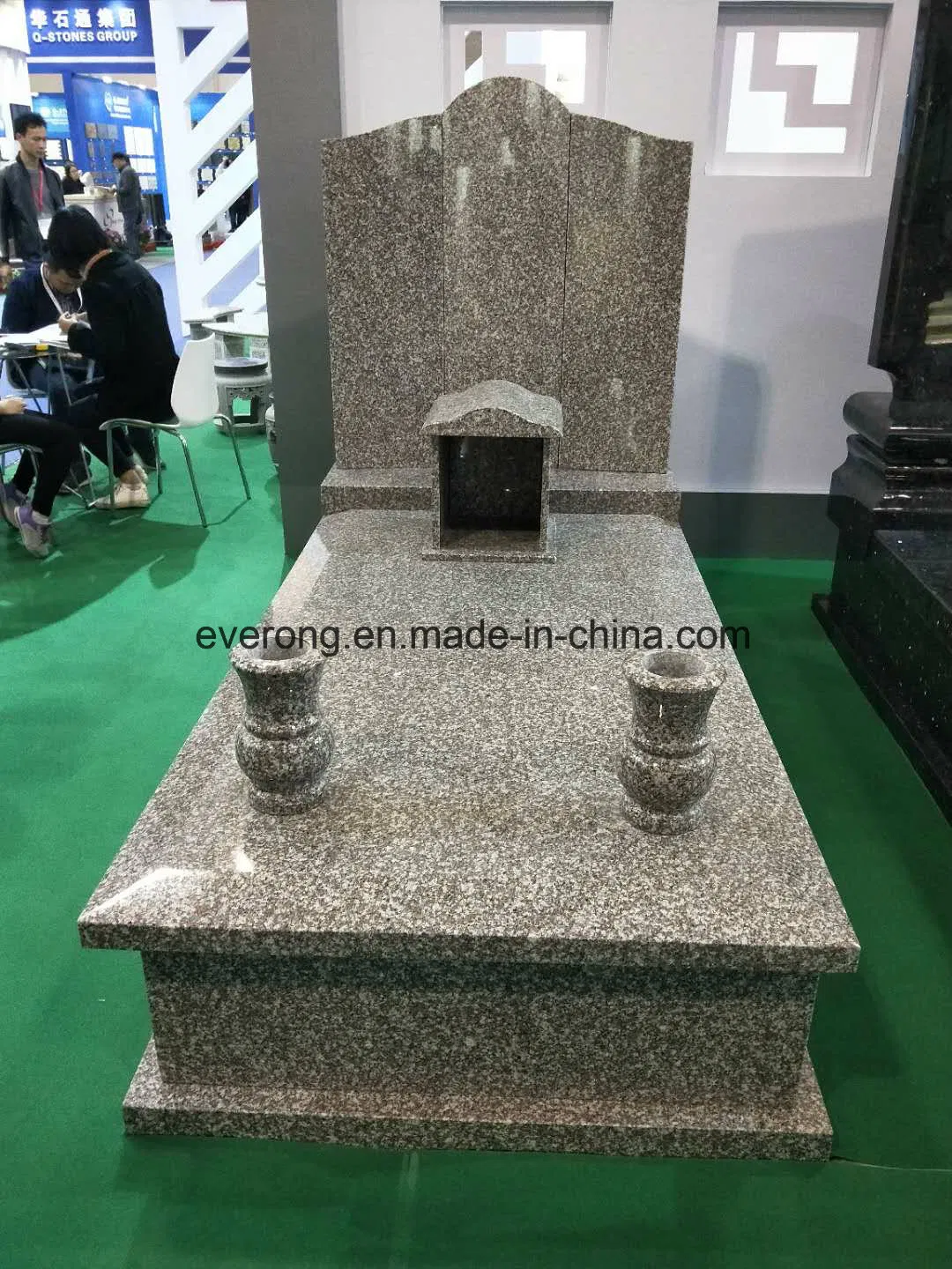 Granite Stone Monument Flower Vase / Tombstone Vase for Sale