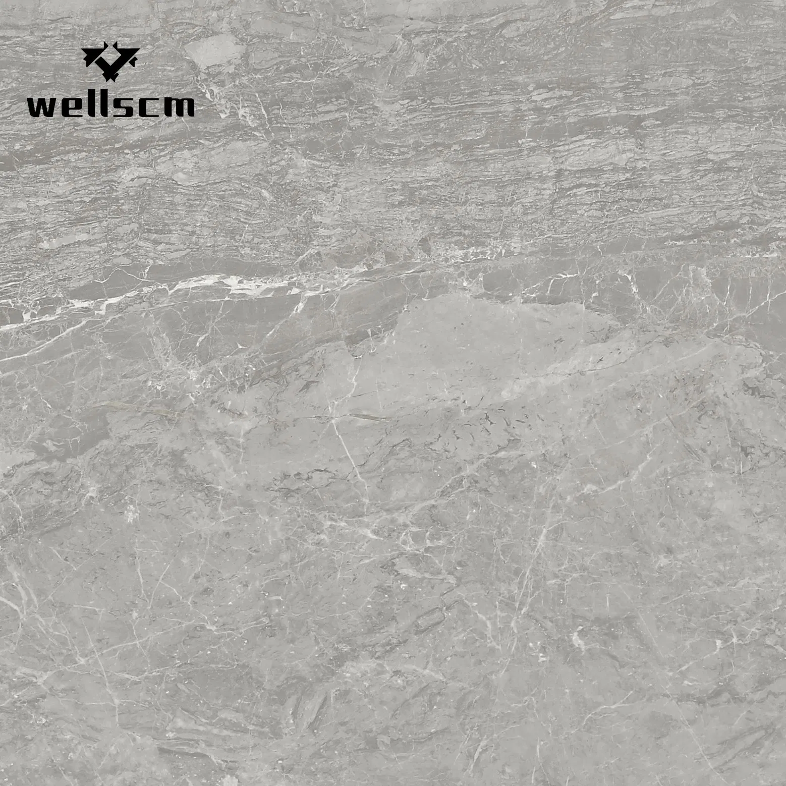 Non Slip Industrial Kitchen Porcelain Floor Tile Light Grey Cement Look Full Body Gray Rustic Tile