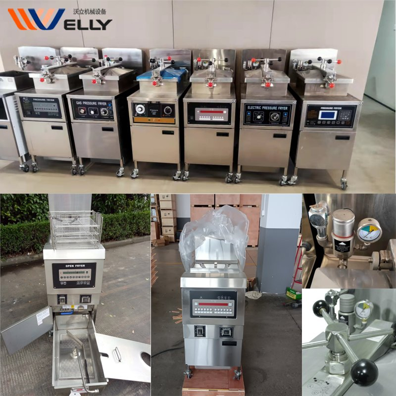 Commercial Chicken Gas Griddle with Deep Fryer Gas Type Fryers Machine for Restaurant