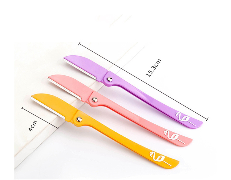 High Quality Makeup Tool Eco Friendly Eyebrows Scissor Trimmer Shaver