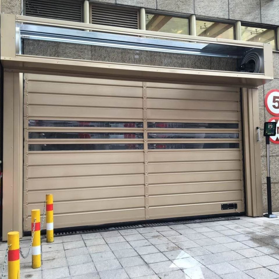 Advanced Thermal Insulate Energy Save Warm Garage Quick Rolling Shutter Door