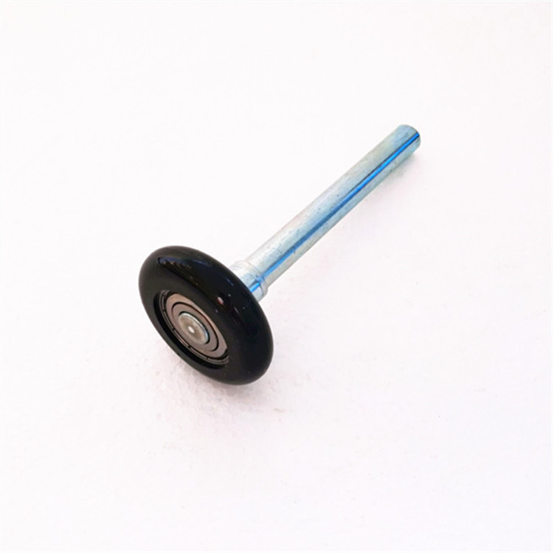 Black 6200zz Bearing 46*120mm Nylon Roller Belong Garage Door/Gate Hardware Parts/Accessories Pulley/Roller for Building Materials Door and Window Hardware