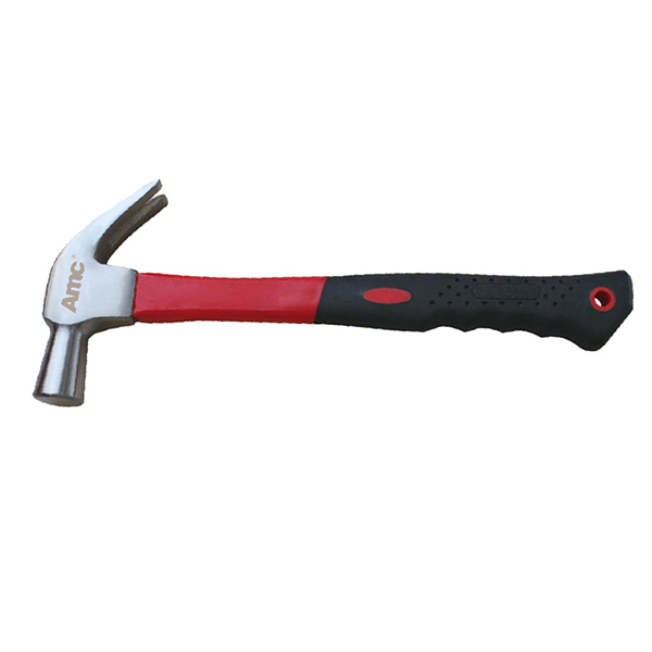 Hand Tool - Claw Hammer with Double Color Fiberglass Handle (Carbon Steel)