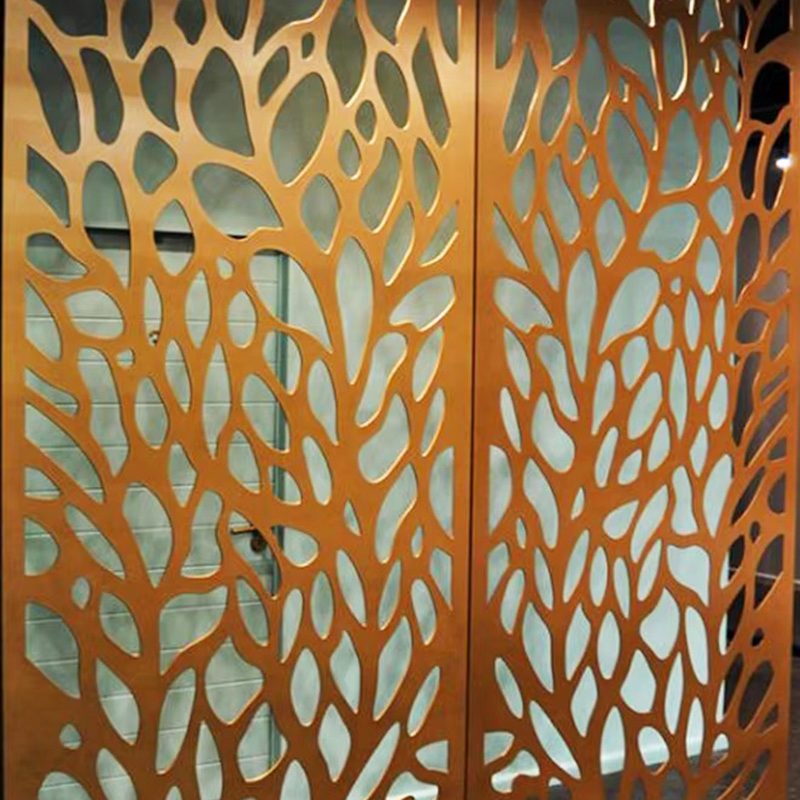 Decorative Perforated Aluminum Facade Cladding for Curtain Wall Project