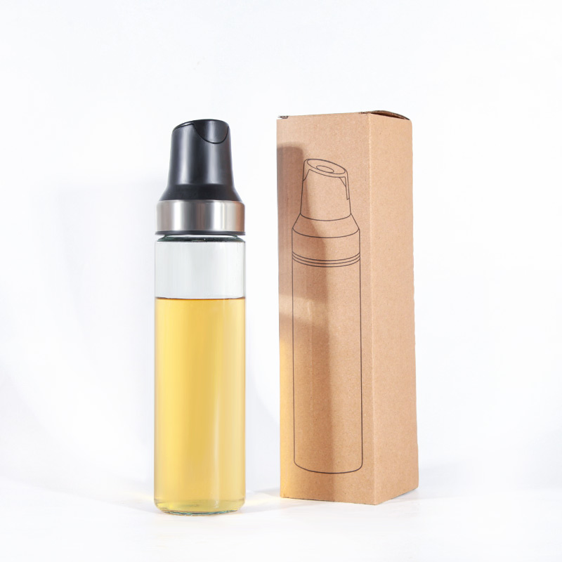 Durable 530ml Empty Glass Soy Sauce Bottle Perfect for Oils and Condiments Olive Oil and Vinegar Seasonings White Sugar for Sale