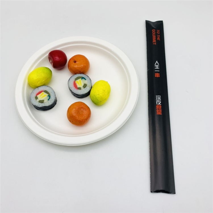 Personal Use 220mm Bamboo Chopstick in Individual Package