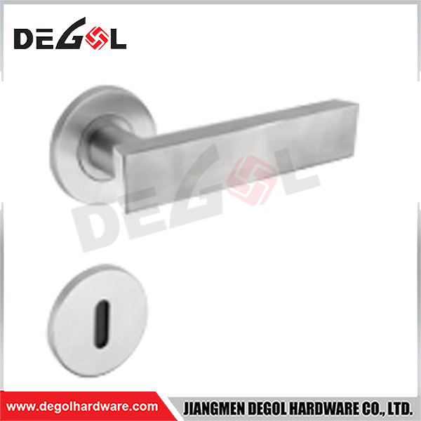 Supplier Customization New Satin Nickel Hardware 304ss Solid Door Handle
