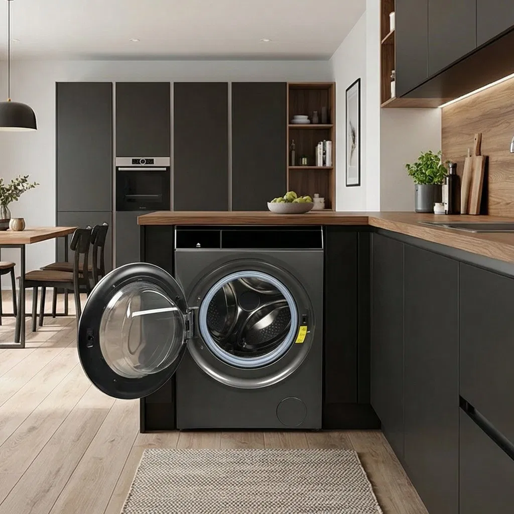 Smart 12kg Washing Machines with Innovative Design for Modern Homes