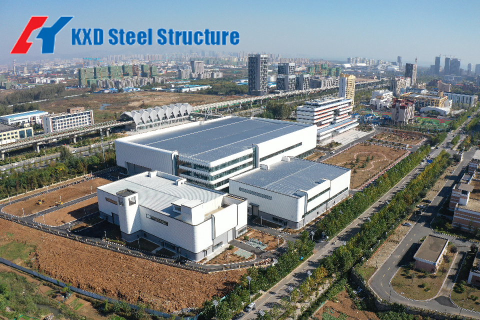 Structural Roofing Frame Part Carbon Steel Steel Structure Office Building
