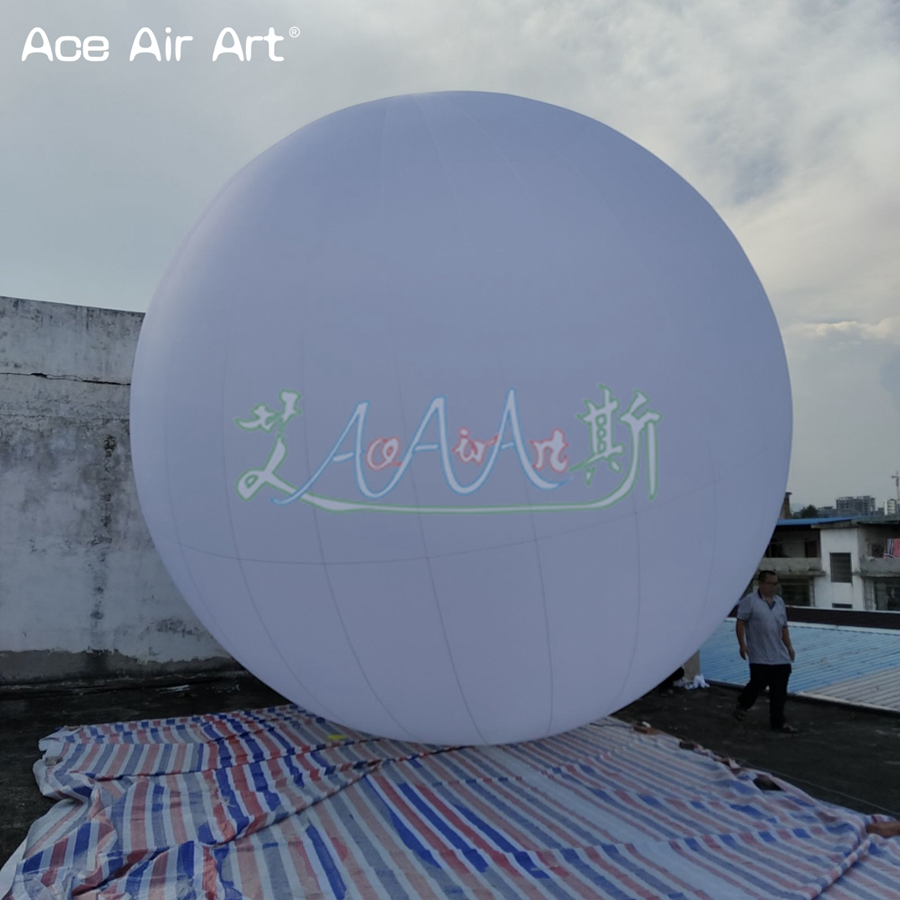 Amazing 4.5m Dia Giant Inflatable Balloon Hanging or Ground Balls with Colorful for Party Decoration