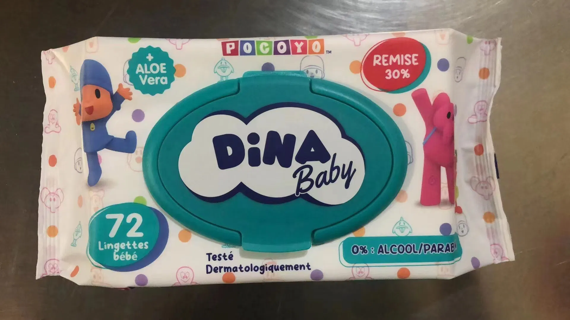 Baby and Adult Face Wipe Hand and Body Cleaning Biodegradable Wipe Wet