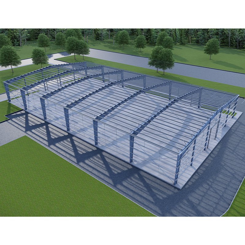 Commercial Shed Steel Structure Frame Welded Factory Shed Poultry Farm House