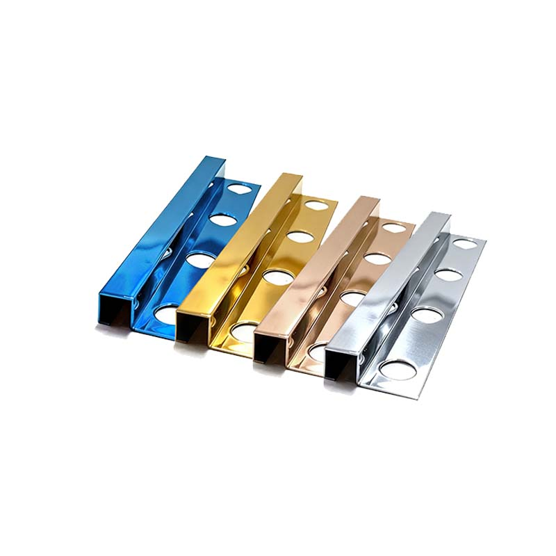 12*20 High-Quality Square Designed for Tile Edgingstainless Steel Decorative Strip Trim