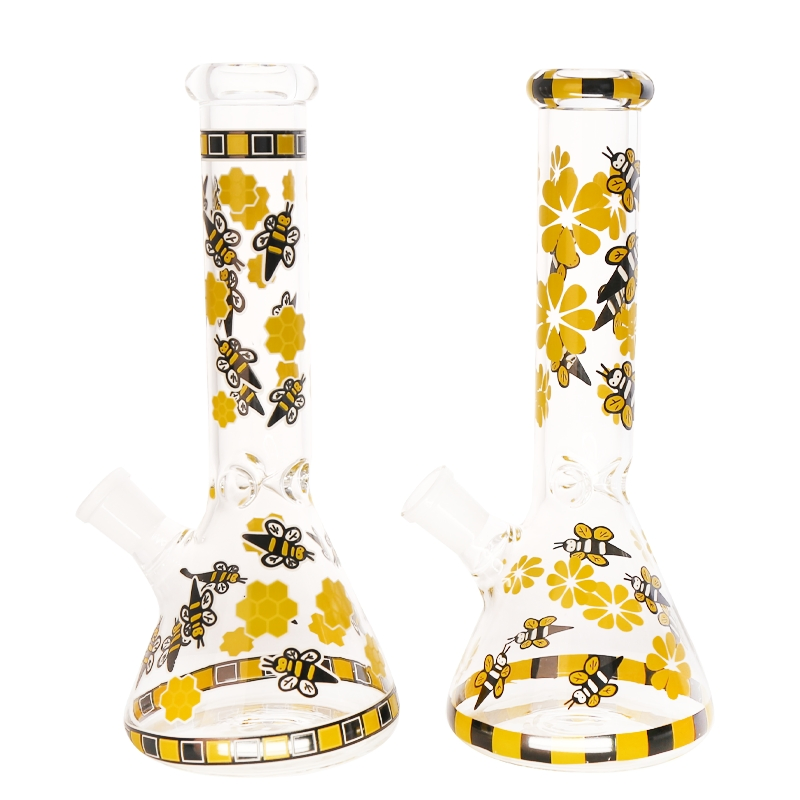 Wholesale 14 Inches 14mm Bowl Glass Water Pipe Glass Smoking Pipe