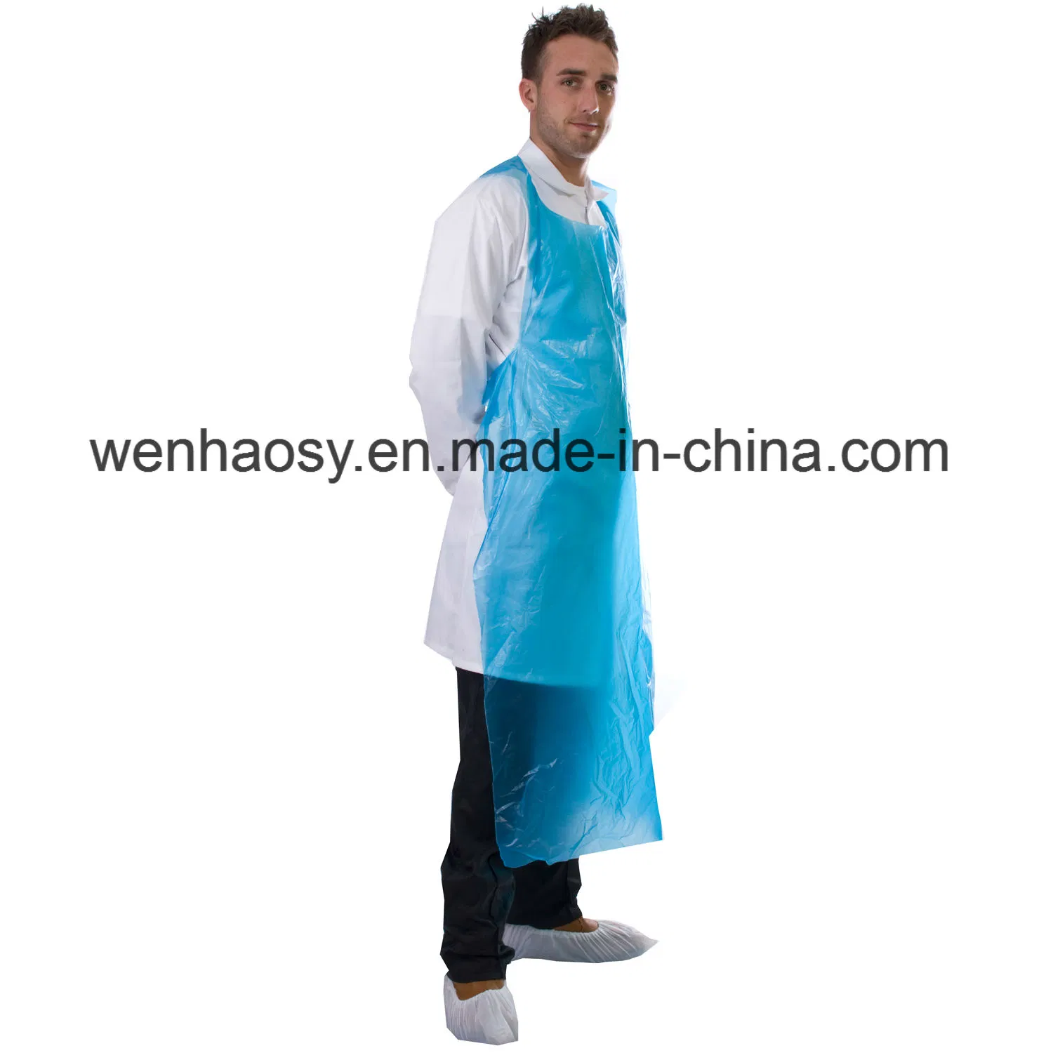 High Quality Plastic Disposable Polyethylene Disposable Hospitals Clinics Medical Apron