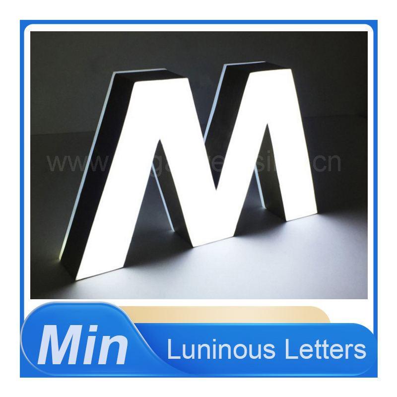 3D Luminous Characters Signage Professional LED Channel Letter Sign Maker