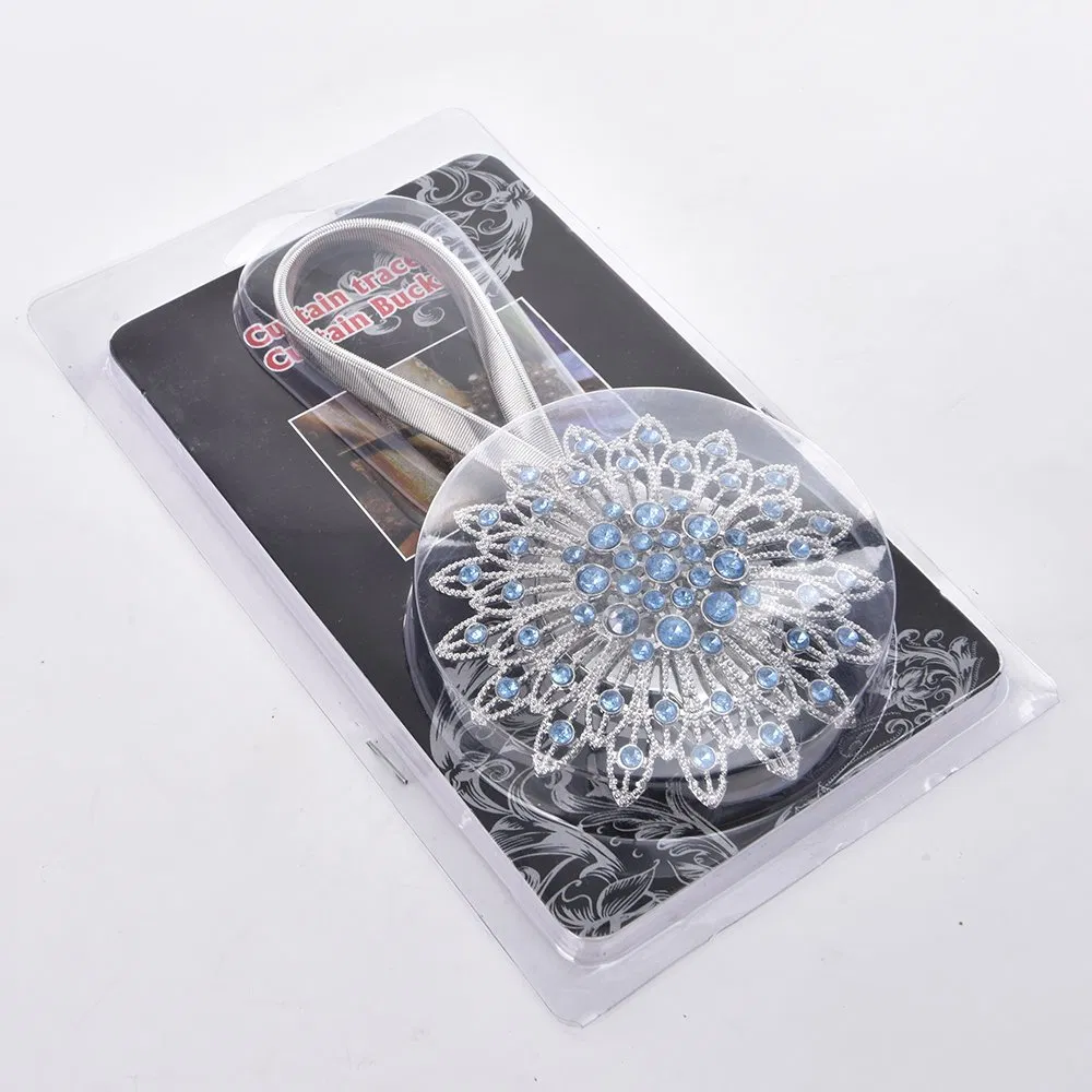 Modern Crystal Curtain Metal Tieback Tie Back Magnetic Curtain Tiebacks