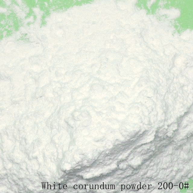 Порошок белого электрокорунда для абразивов и огнеупоров