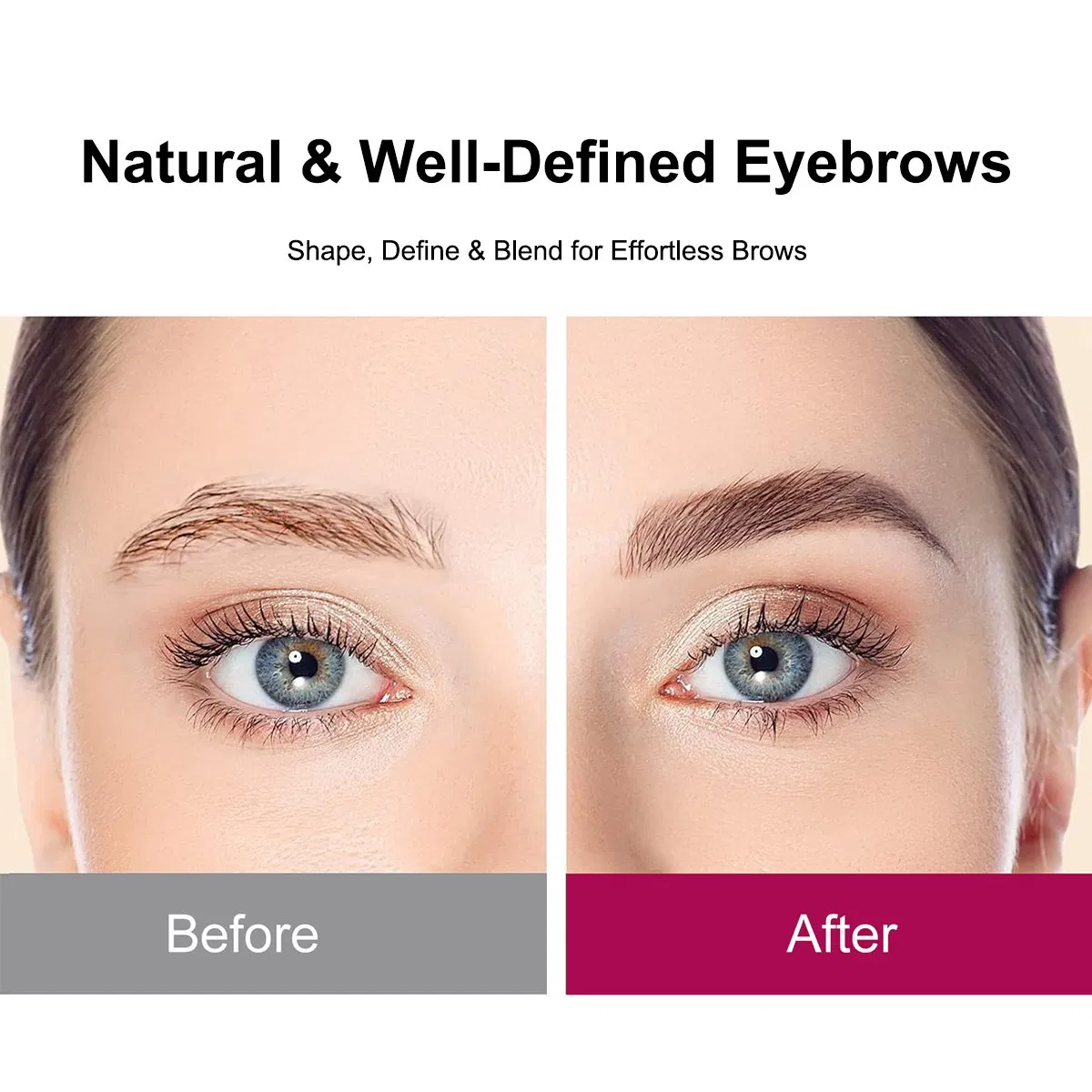 Best Waterproof Permanent Grey Brow Black Eyebrow Pencil Eyebrow Brush Make-up