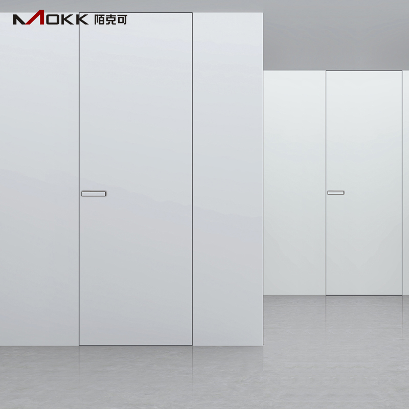 Customized Hotel Room Glass Interior Casement Door with Lock Kitchen House Bedroom Door Office Aluminum Frame Swinging Door