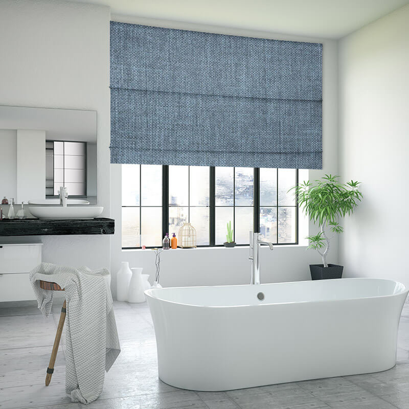 Colorful Curtain Customized Roman Blinds Window Shading