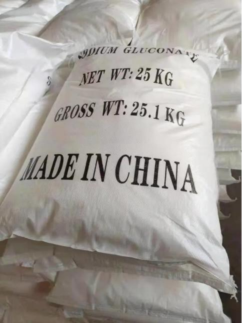 CAS No 527-07-1 98% Industry Grade Powder Sodium Gluconate Concrete Admixture
