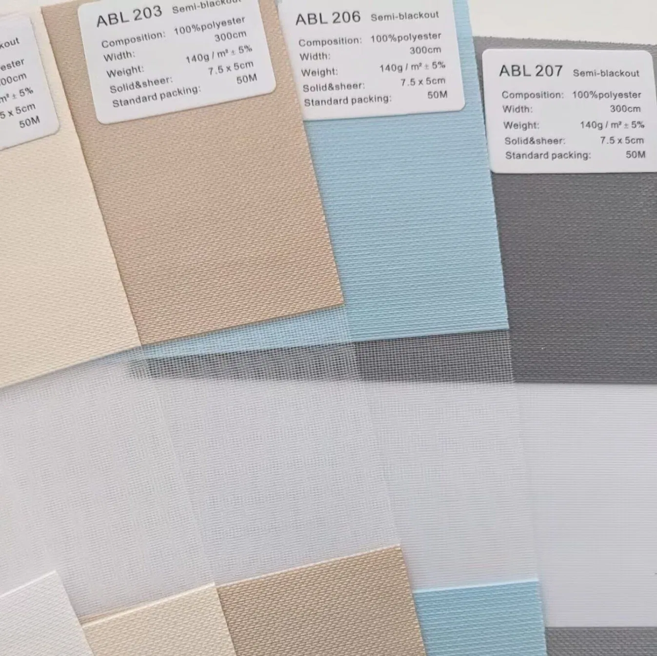 Korean Zebra Blind Fabric for Window Blinds