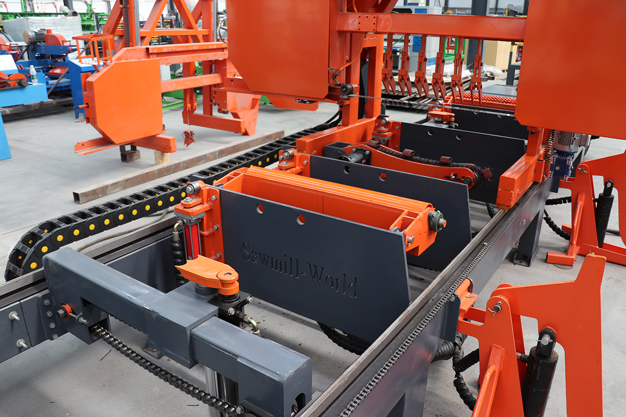 Ленточная пила по дереву гидравлическая промышленная