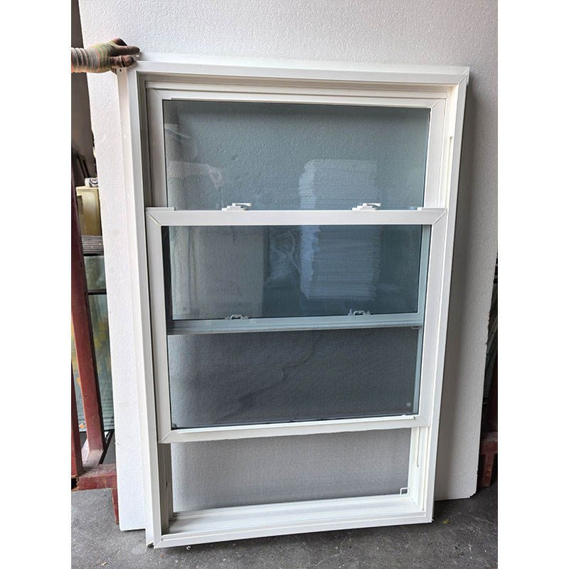 Easy-Clean UPVC American Single Hung Window with Fin for Senior Living Communities