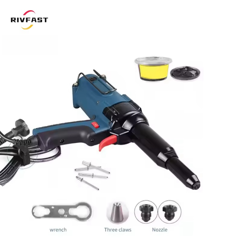 Электрическая заклепочная пистолет Rivfast TAC500