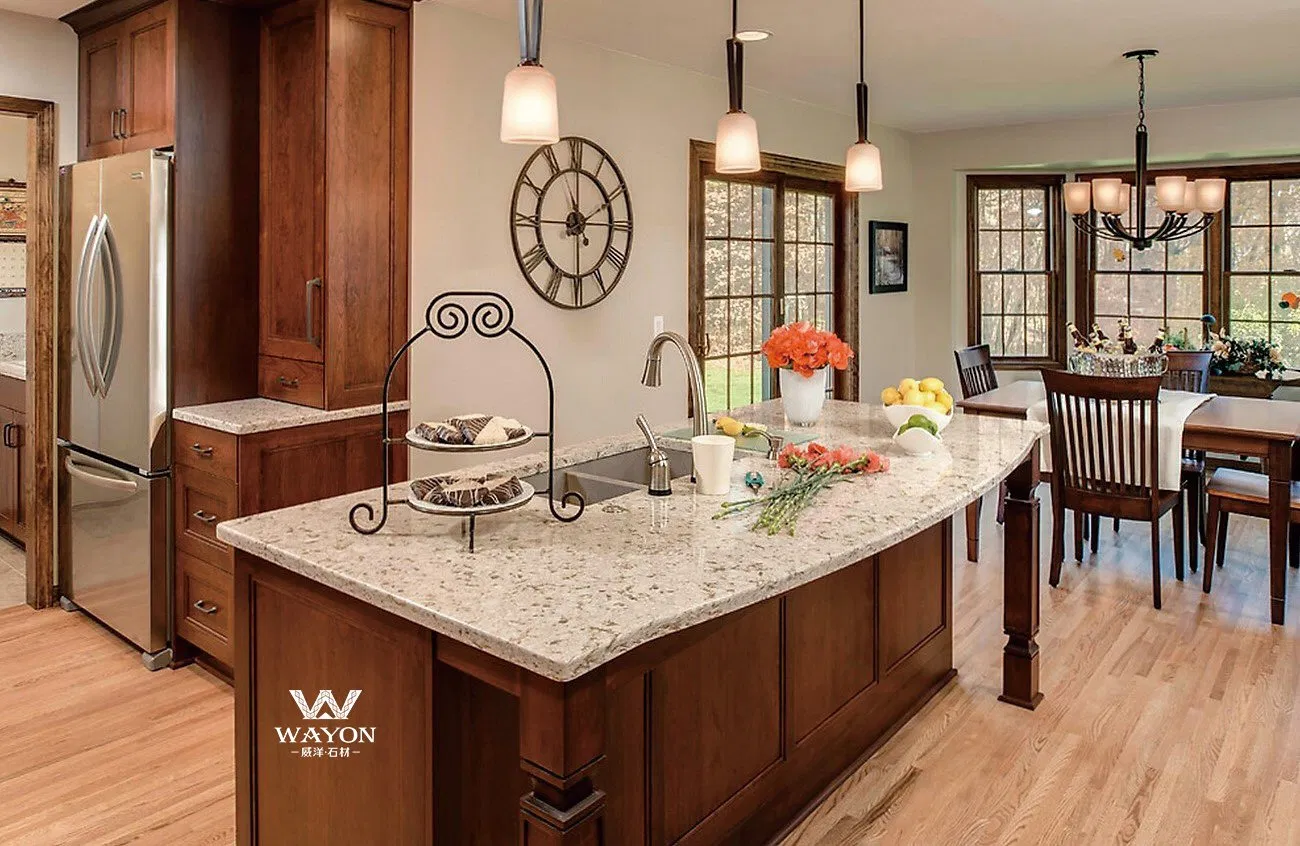 Artificial Quartz Stone Kitchen Countertop Manufacturer in Guangdong China