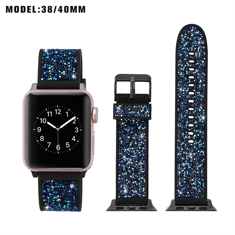Factory Customize Apple Bands Strap Silicone Wholesale Watch Band