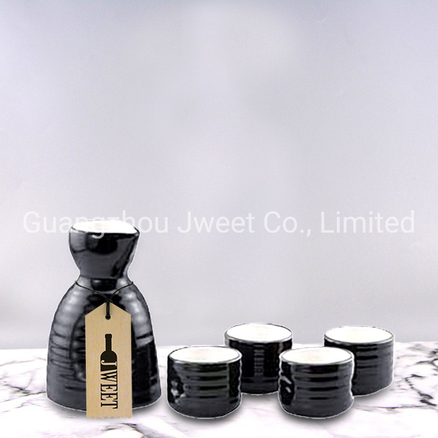 Custom Sake Bottle Wine Shouchu Olive Oil Ceramic Bottle