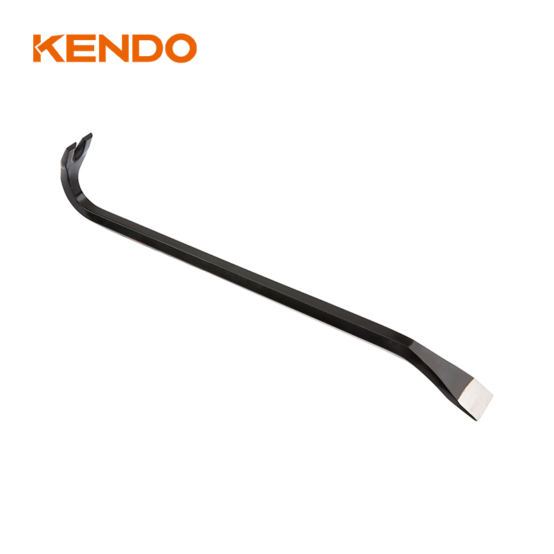 Kendo American Type Wrecking Bar Angled Chisel on One End for Prying and Lifting and The Other End Is Slotted for Pulling Nails