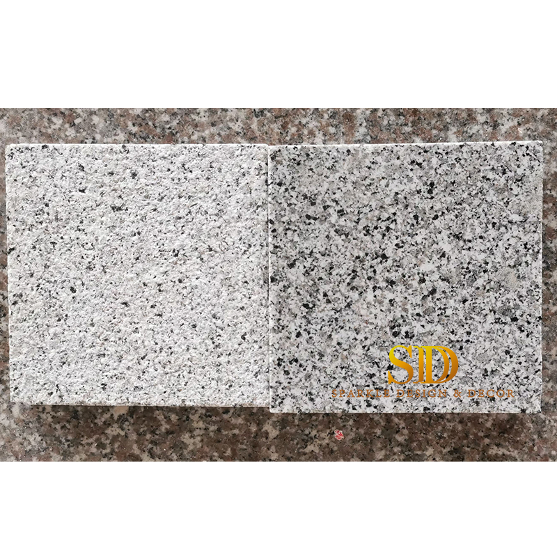 Good Price Flamed China White Grey Granite Tiles Granite Slabs for Outdoor Terrace Floor Decoration