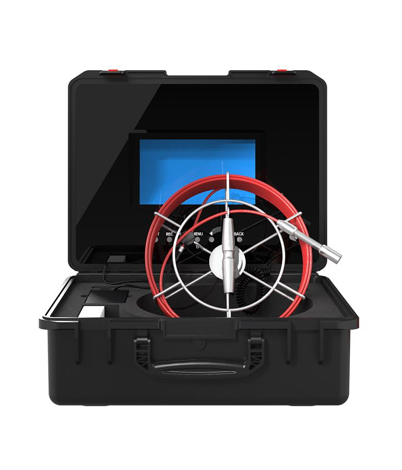 Камера для инспекции труб с монитором 10 дюймов