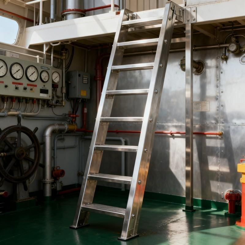 Non-Rust Stainless Steel Climbing Ladder for Outdoors