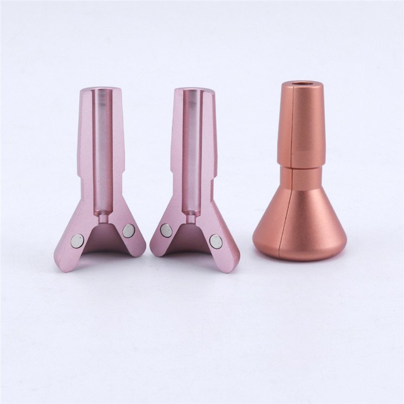 Custom Logo DAB Rigs Wax Tool Smoking Accessories Glass Water Pipe Kit Pre-Rolled Paper Magnetic Beaker Bowl