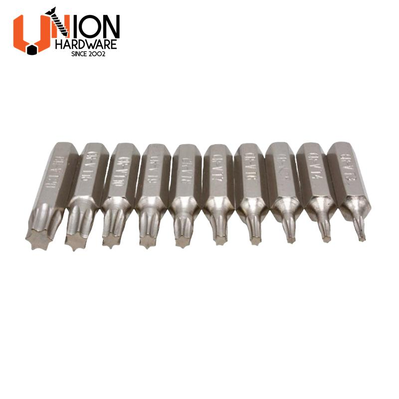 CRV S2 Torx Screw Drive Bits Set T6-T40 Screwdriver Bits