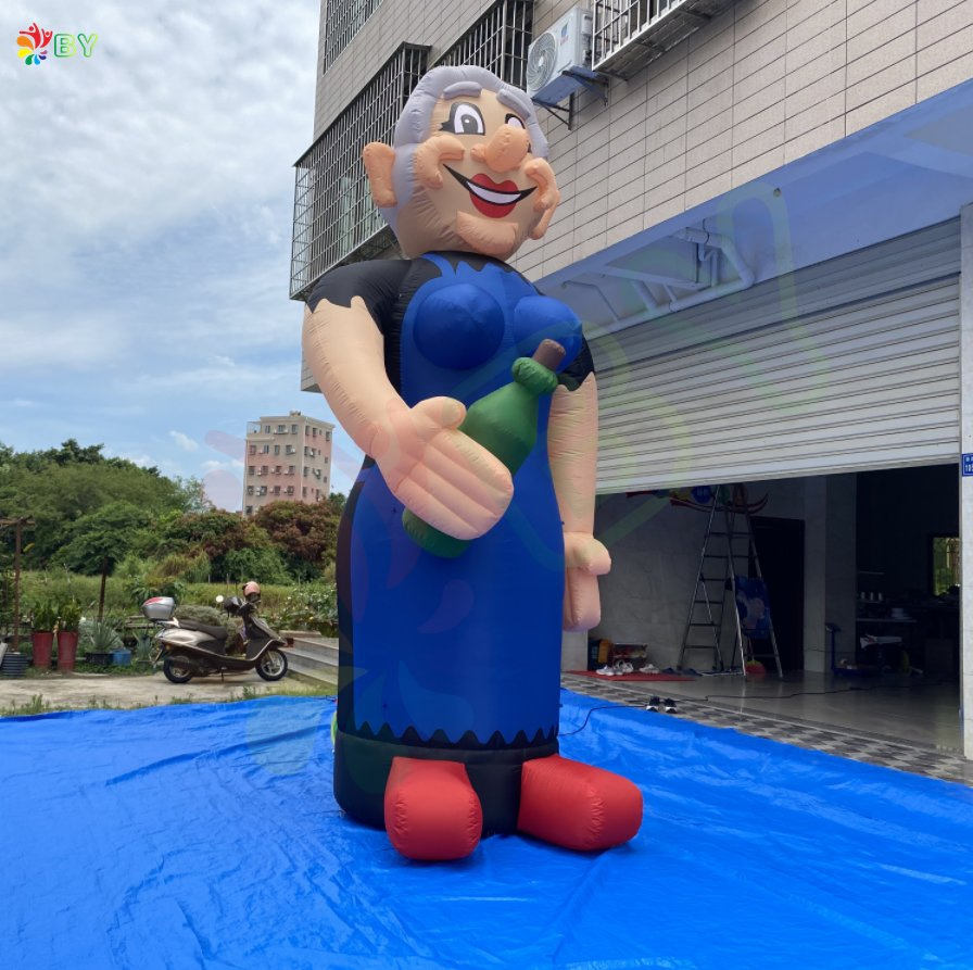 High Quality Inflatable Sarah Balloon/Durable Inflatable Holland Dolls