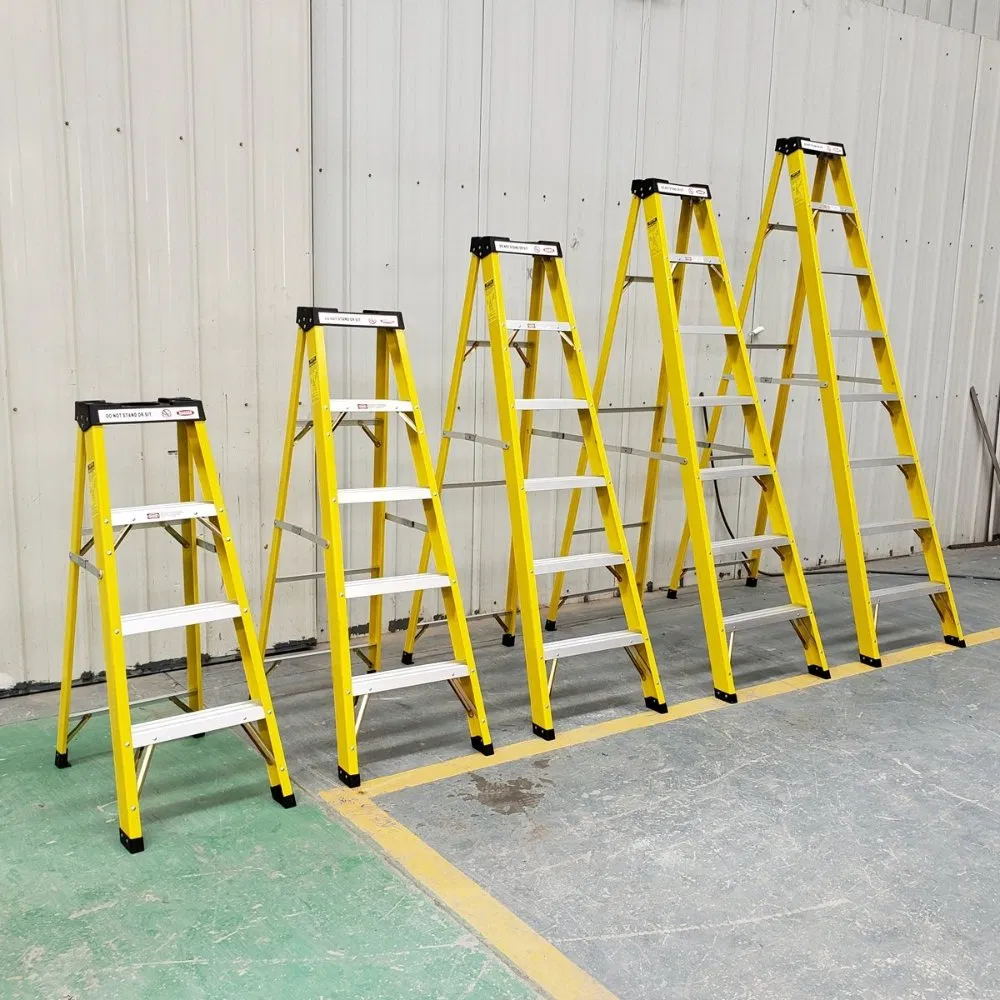 2-Year Warranty Top Quality Fiber Glass Ladder with The Lowest Price