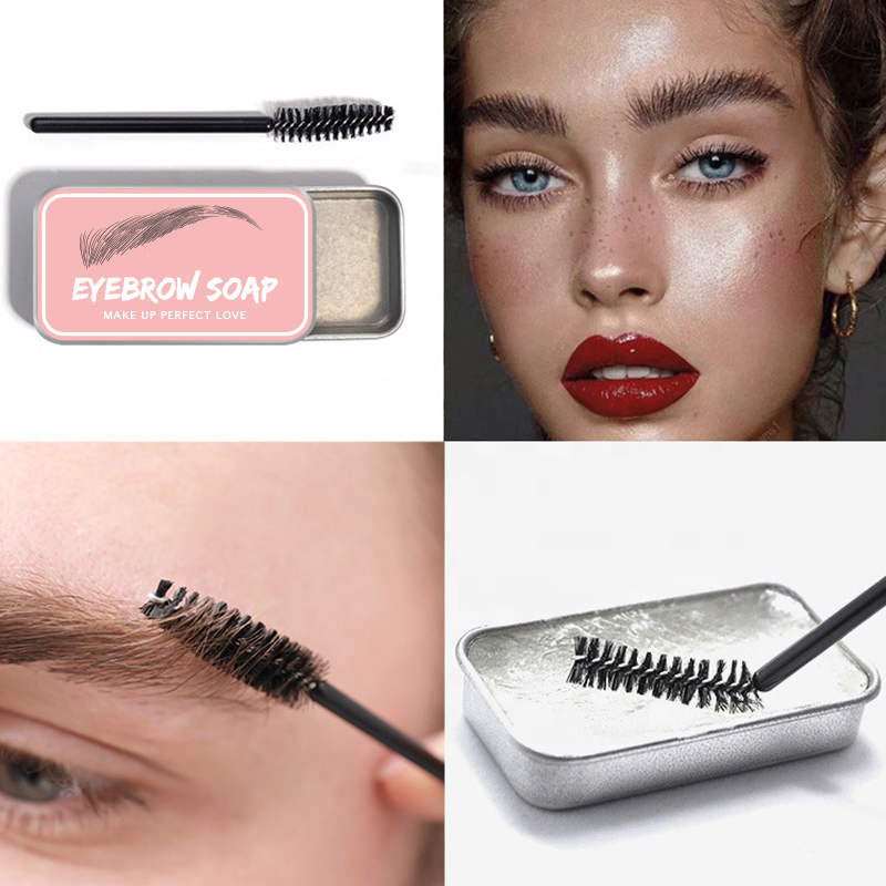 Durable Eyebrow Soap for Outdoor Activities with Waterproof Feature
