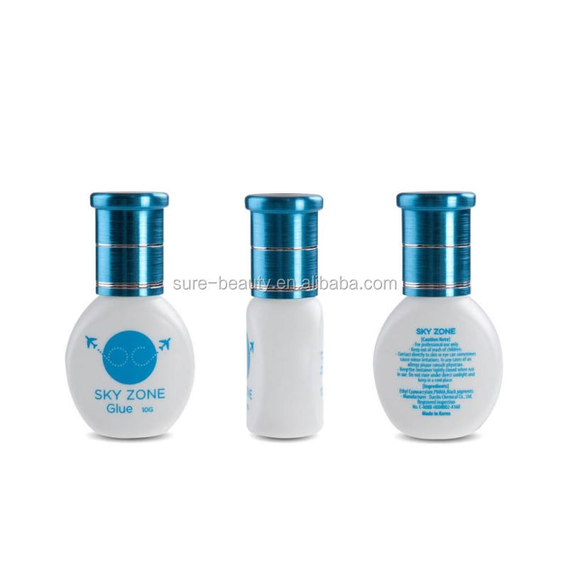 Last Over 6 Weeks Fast Drying Sky Zone 5ml Eyelash Extensions Adhesive Glue From Korea