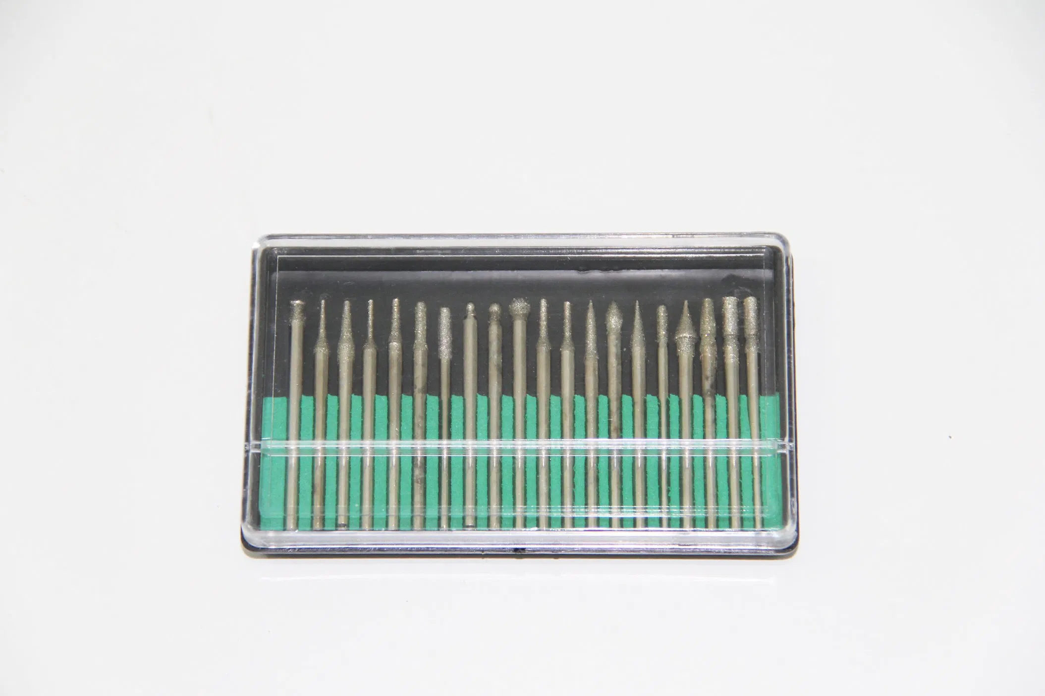 High Quality 3mm Shank 20 PCS Diamond Mounted Points