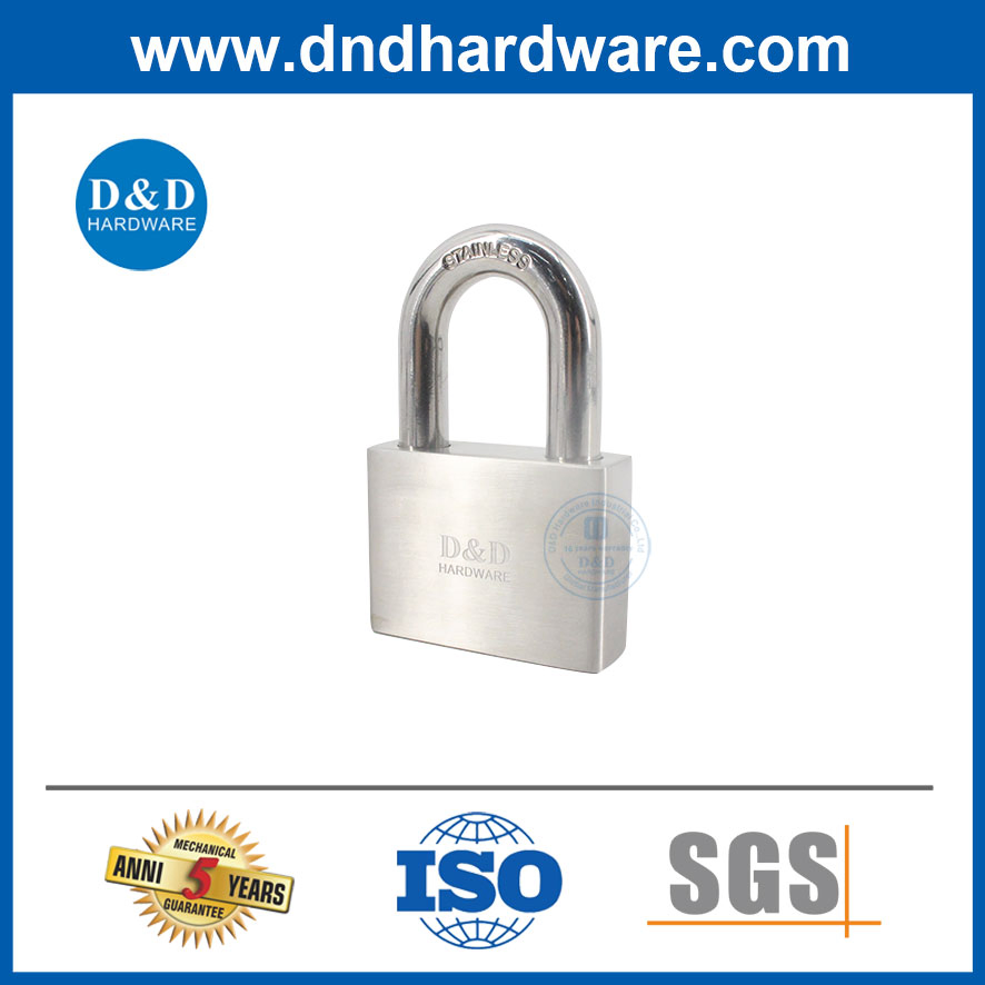 Household Furniture Hardware Stainless Steel High Safety Laminated Shackle Padlock